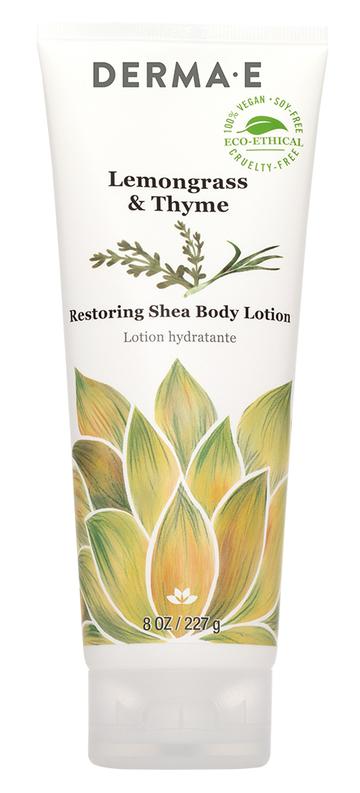 Derma-E Lemongrass & Thyme Restoring Shea Body Lotion 227g