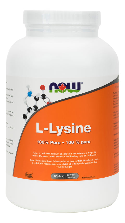 Now L-Lysine Powder 454 g