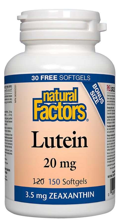 Natural Factors Lutein 20 mg - 0