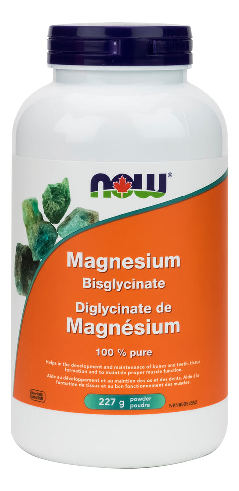 Now Magnesium Bisglycinate 227 g Powder