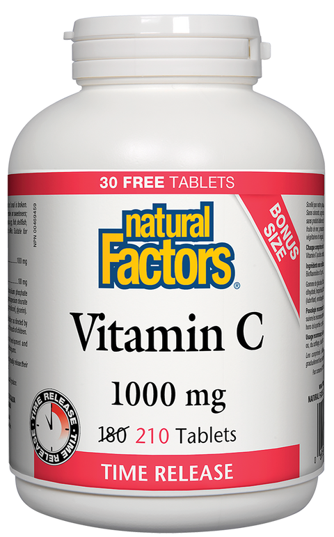 Natural Factors Vitamin C 1000 mg Time Release - 0