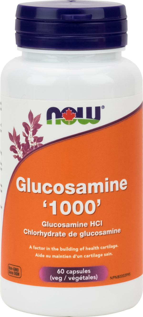 Now Glucosamine 1000 mg 60 Veg. Capsules - 1