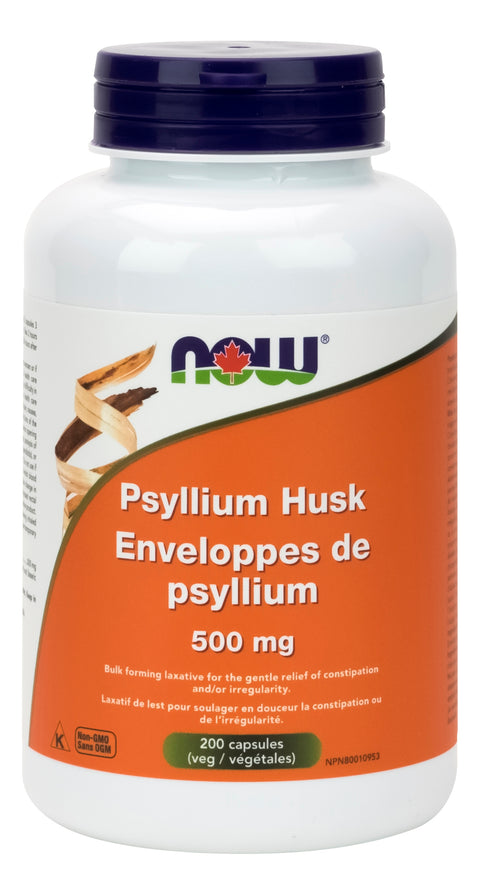 Now Psyllium Husk Capsules