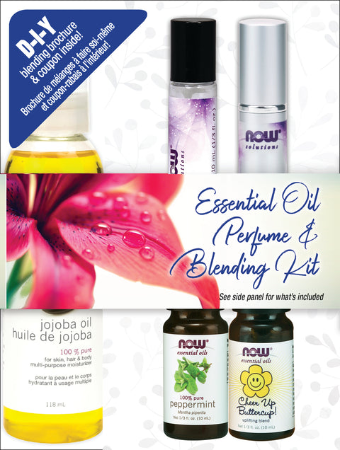 Now Essential Oil DIY Perfume & Blending 5pc Gift Set