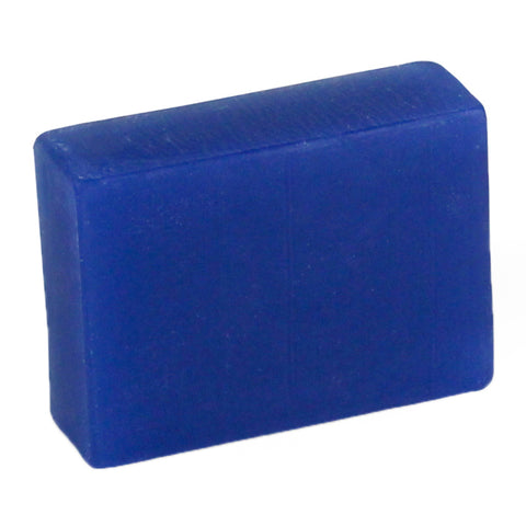 The Soap Works Blue Glass Glycerine Soap Bar