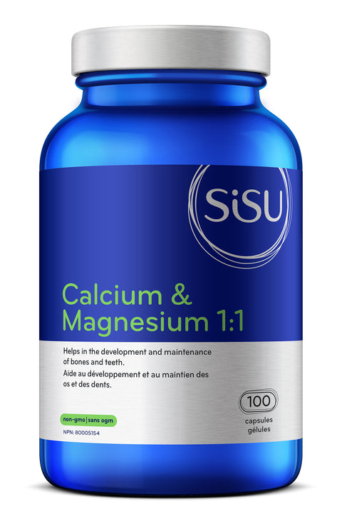 SISU Calcium & Magnesium 1:1 Capsules