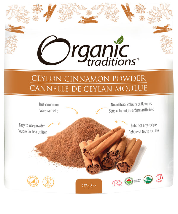 Organic Traditions Ceylon Cinnamon powder 227 g - 1
