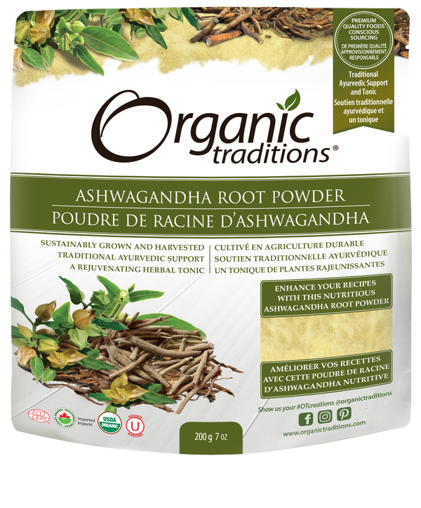 Organic Traditions Ashwagandha Root Powder 200g - 1