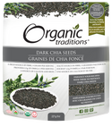 Organic Traditions Dark Chia Seeds - 1
