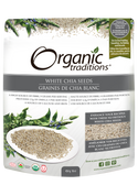 Organic Traditions White Chia Seeds 454g - 1