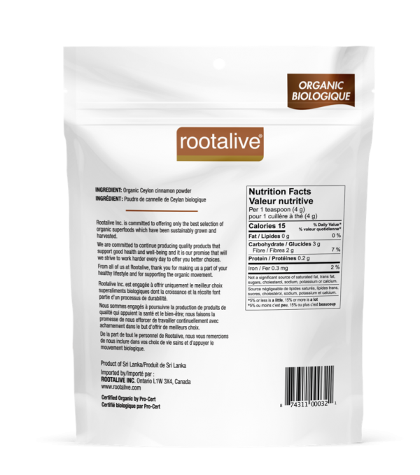 RootAlive Organic Ceylon Cinnamon Powder - 4