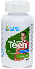Platinum Naturals Easy Teen Young Men 60 Softgel - 1