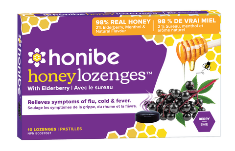 Honibe Honey Lozenges Berry 10 Lozenges