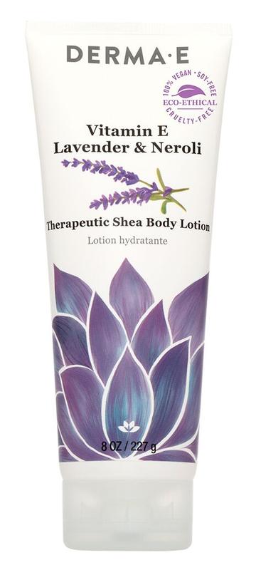 Derma-E Vitamin E, Lavender & Neroli Theraputic Shea Body Lotion 227g