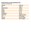 Honibe Honey Lozenges Lemon 10 Lozenges - 3