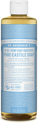 Dr. Bronner's All-One Pure-Castile Liquid Soap Baby Unscented - 2