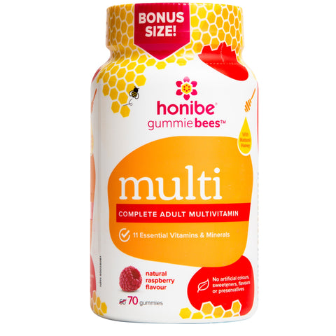 Honibe Gummie Bees Complete Adult Multivitamin