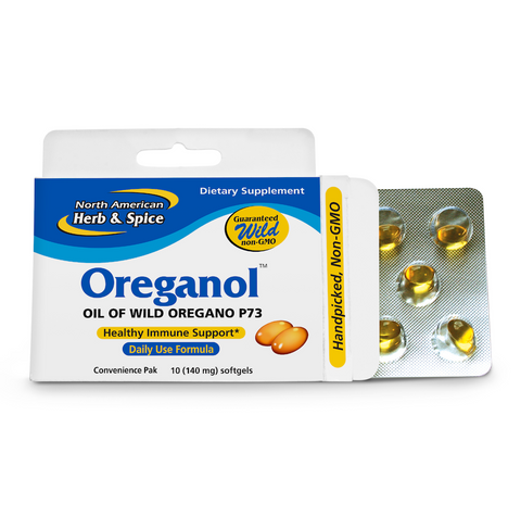 North American Herb & Spice Oreganol P73 Convenience Pack 10 Softgel