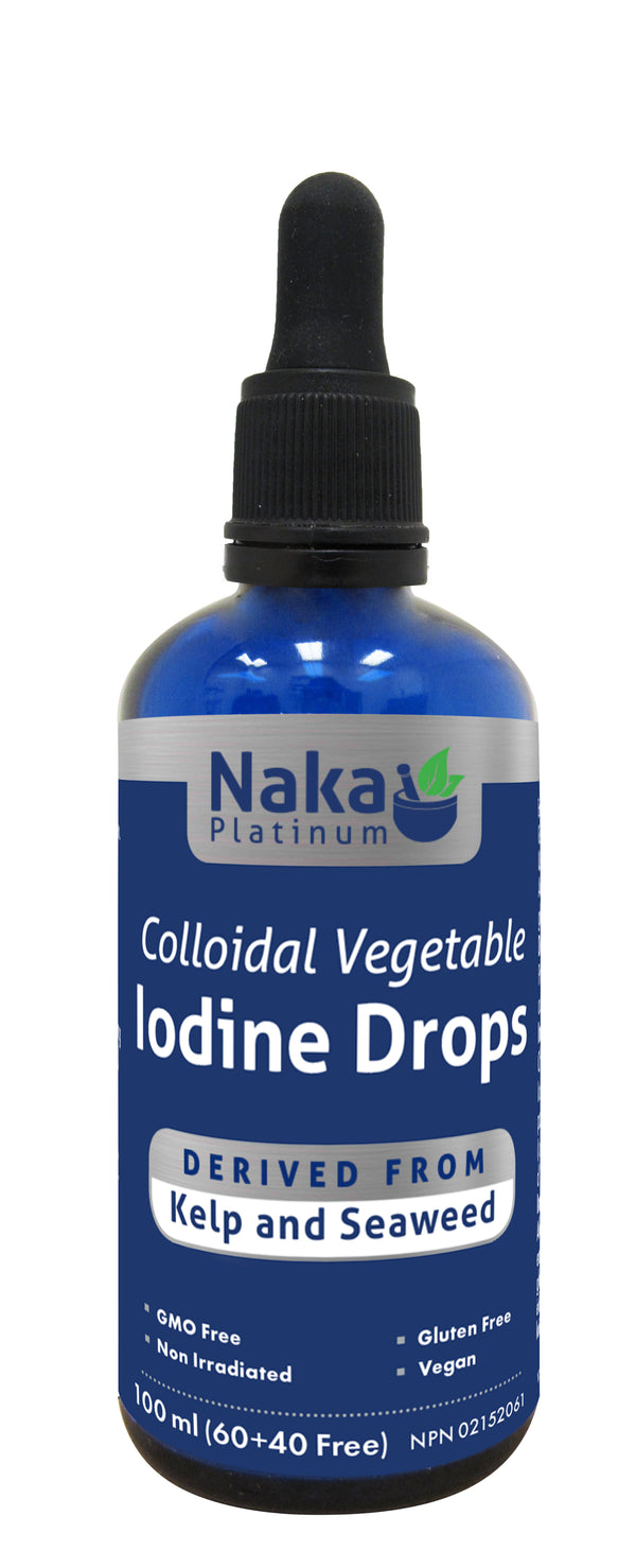 Naka Colloidal Vegetable Iodine Drops 100ml (60+40 Free) - 1