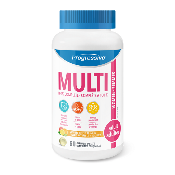 Progressive Multivitamin Chewable Adult Women 60 Tablet - 1