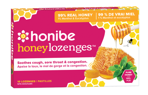 Honibe Honey Lozenges Pure Honey 10 Lozenges