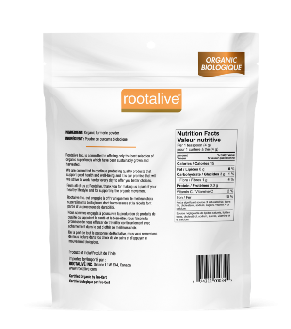 RootAlive Organic Turmeric Powder - 4