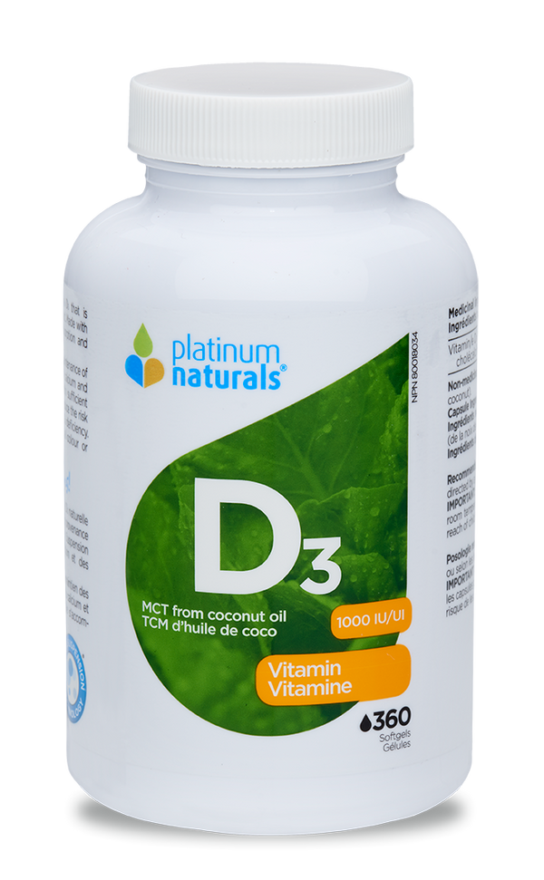Platinum Naturals Vitamin D3 - 3