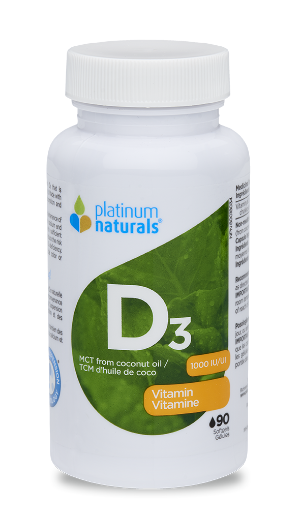 Platinum Naturals Vitamin D3 - 1
