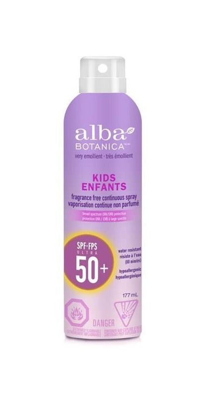 Alba Botanica Kids Sunscreen Spray 177 ml