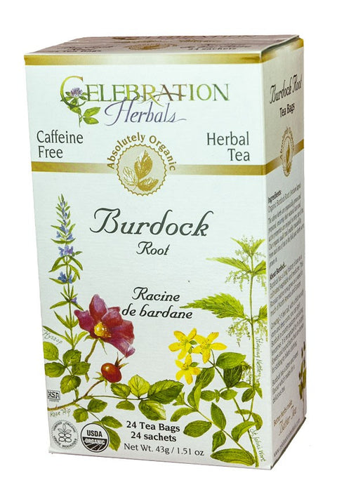 Celebration Herbals Burdock Root 24 Tea Bags