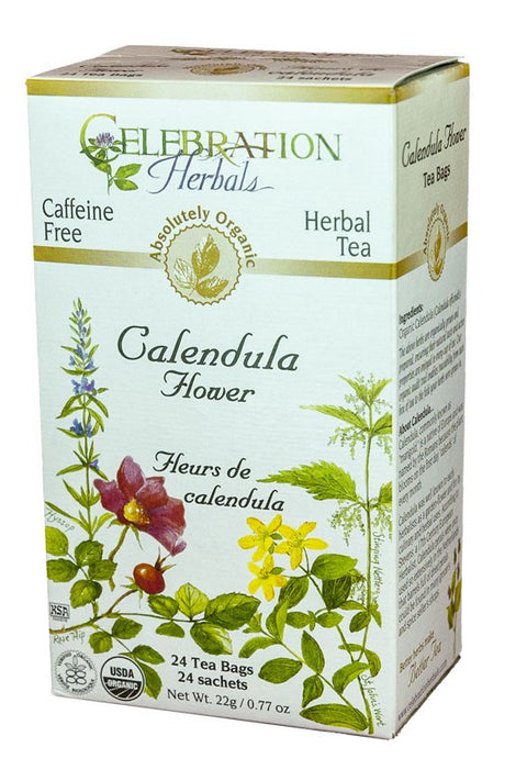 Celebration Herbals Calendula Flowers 24 Tea Bags