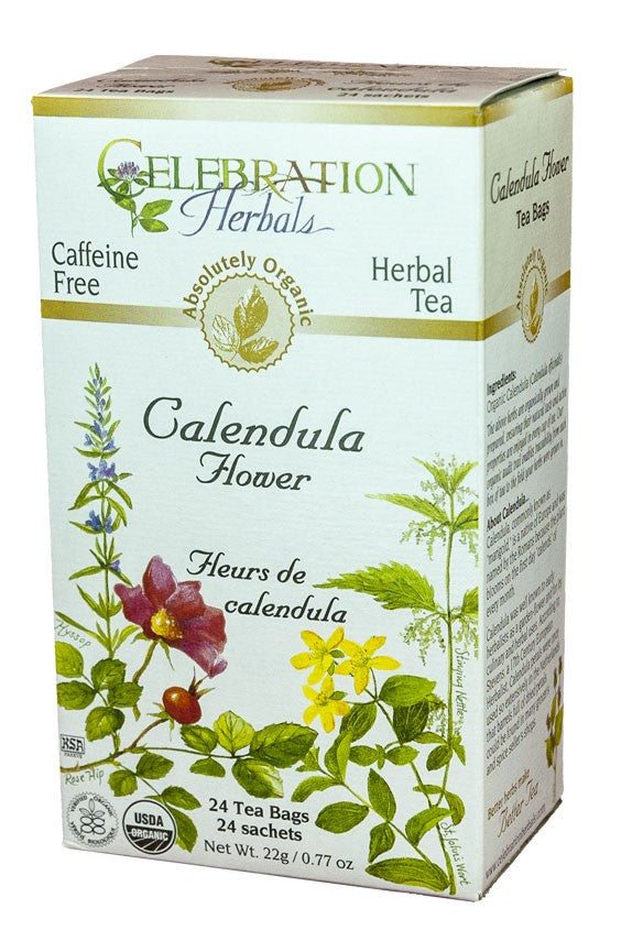 Celebration Herbals Calendula Flowers 24 Tea Bags - 1