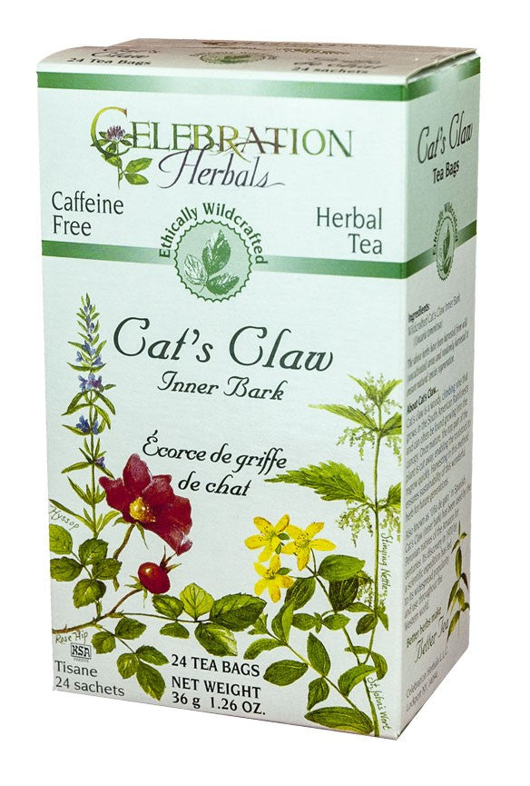 Celebration Herbals Cat's Claw Inner Bark 24 Tea Bags - 1
