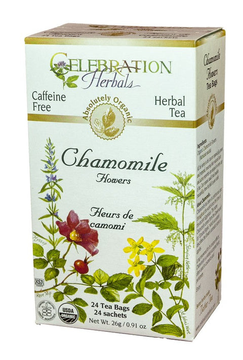 Celebration Herbals Chamomile Flowers 24 Tea Bags