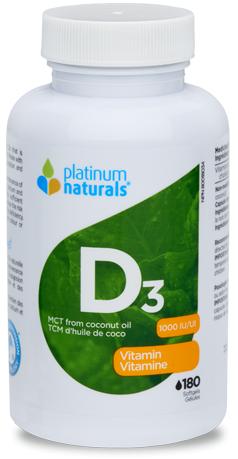 Platinum Naturals Vitamin D3 - 0