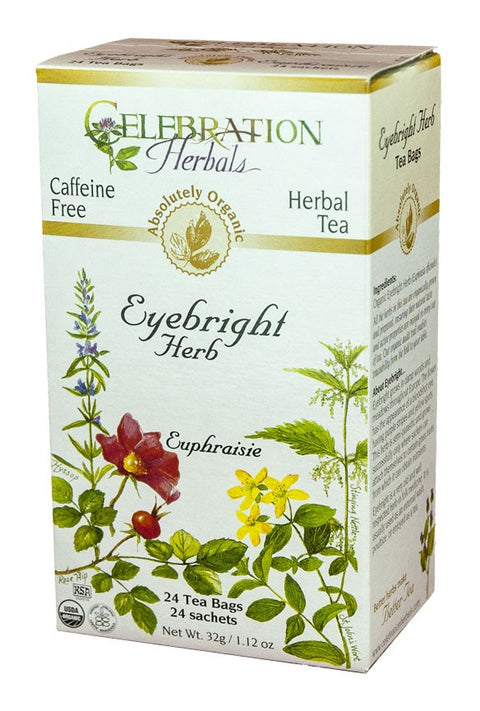 Celebration Herbals Eyebright Herb 24 Tea Bags
