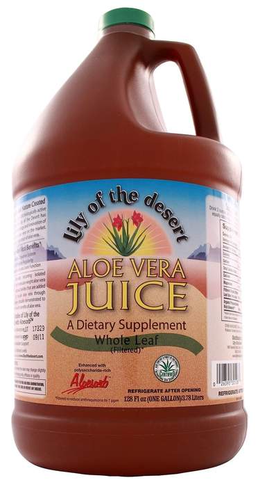 Lily of the Desert Aloe Vera Juice Whole Leaf - 0