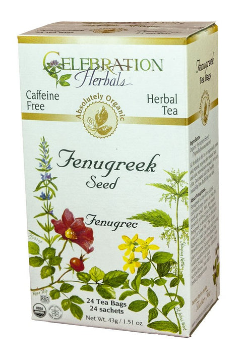 Celebration Herbals Fenugreek Seed 24 Tea Bags