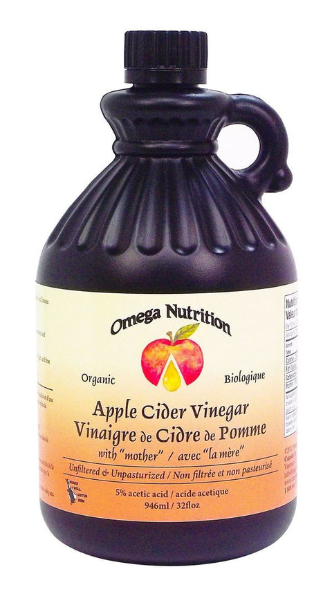 Omega Nutrition Organic Apple Cider Vinegar - 0