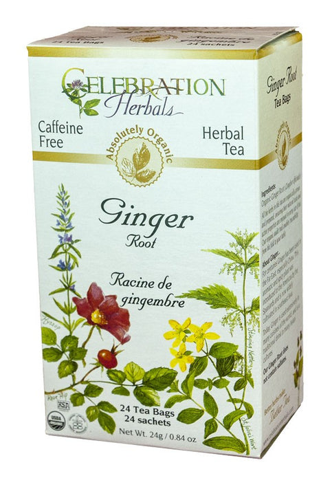 Celebration Herbals Ginger Root 24 Tea Bags