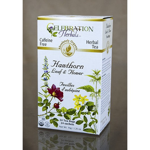 Celebration Herbals Hawthorn Leaf & Flower 24 Tea Bags