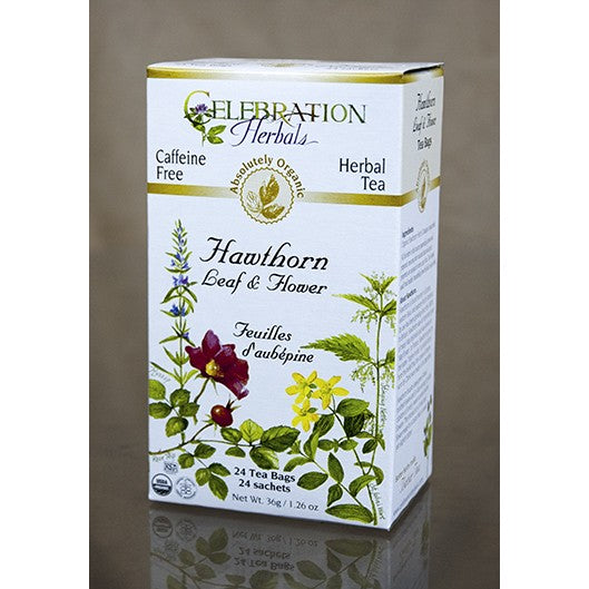 Celebration Herbals Hawthorn Leaf & Flower 24 Tea Bags - 1