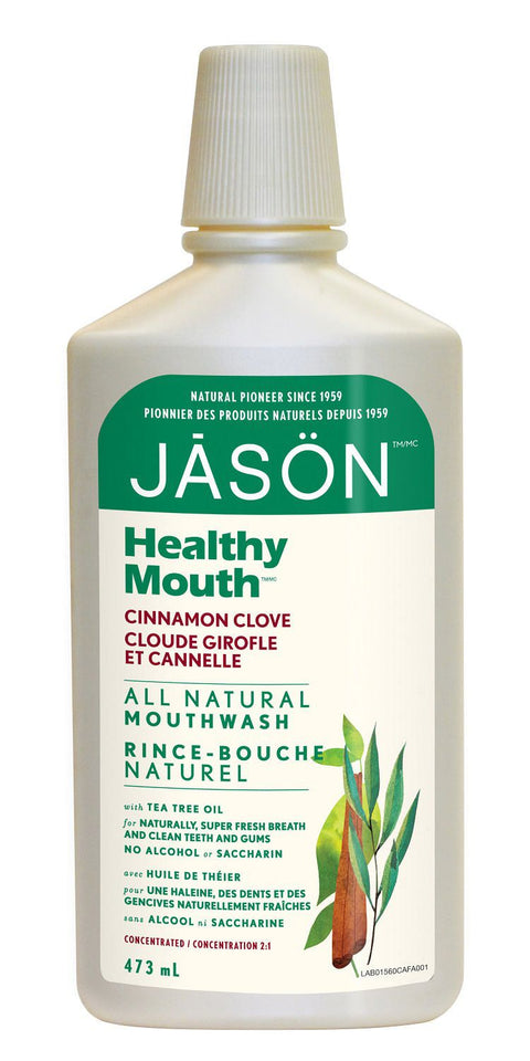 Jason Health Mouth Cinnamon Clove Mouthwash 473ml