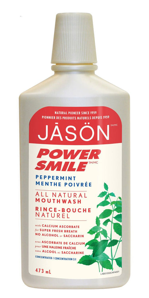 Jason Powersmile Peppermint Mouthwash 473ml