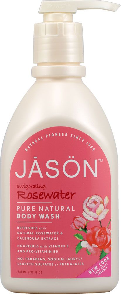 Jason Invigorating Rosewater Body Wash 887ml