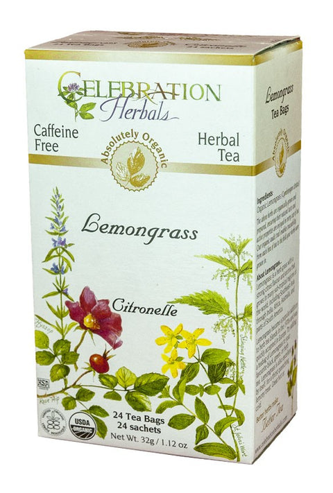 Celebration Herbals Lemongrass 24 Tea Bags