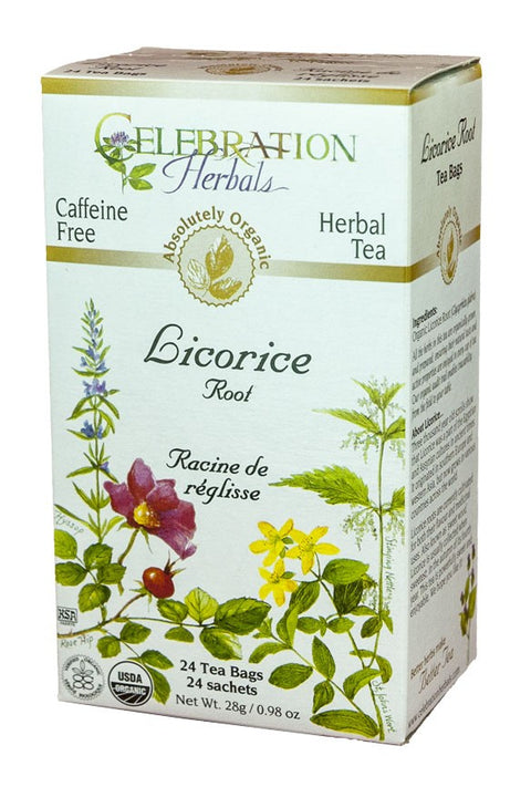 Celebration Herbals Licorice Root 24 Tea Bags