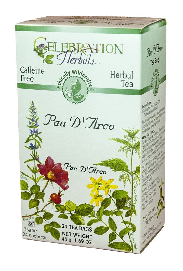 Celebration Herbals Pau D'Arco Inner Bark 24 Tea Bags - 1