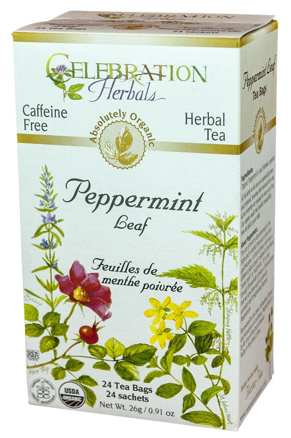 Celebration Herbals Peppermint Leaf 24 Tea Bags - 1