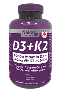 Naka Vitamin D3+K2 - 0